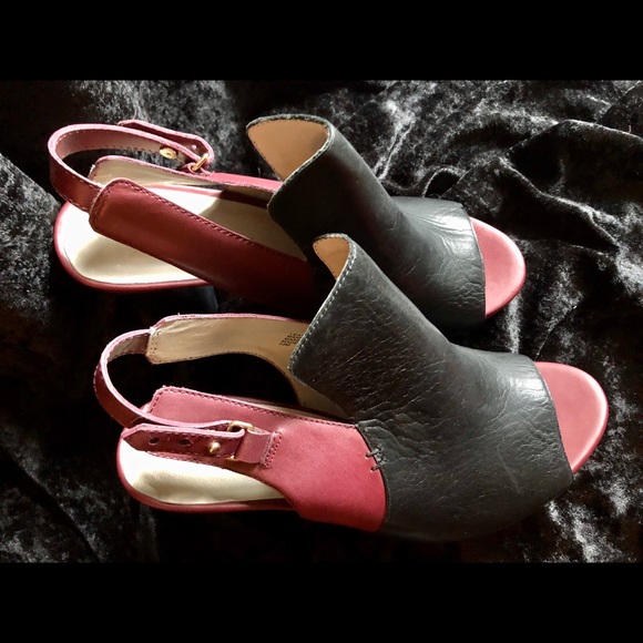 SBICCA designer shoes Sz10m 2-Tone Burgu - Picture 2 of 16